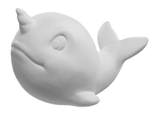Load image into Gallery viewer, Narwhal Pottery Pal
