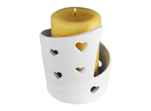 Load image into Gallery viewer, Heart Cutout Candle Holder
