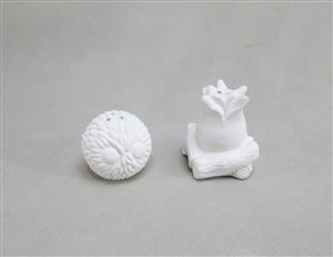 Fire/Soot Salt & Pepper Shaker Set