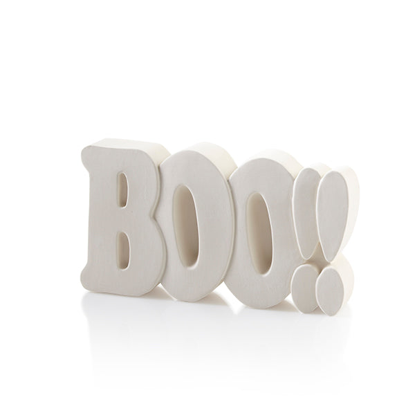 BOO!! Word Plaque