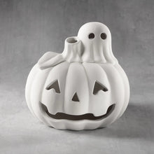 Load image into Gallery viewer, Spooky Jack-O-Lantern Votive
