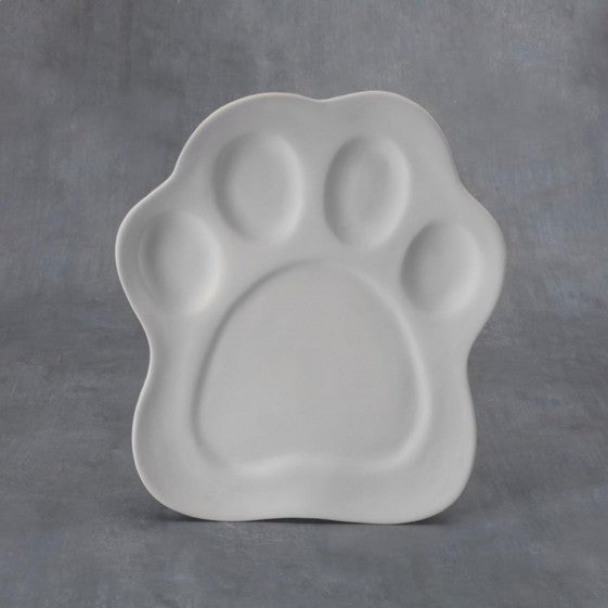 Paw Print Plate