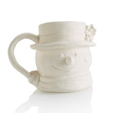 Load image into Gallery viewer, Vintage Snowman Mug
