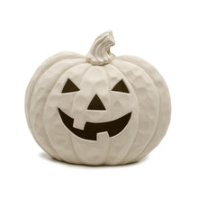 Load image into Gallery viewer, Wood Whittled Jack-O-Lantern
