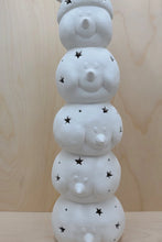 Load image into Gallery viewer, XL Snowman Stack Light-Up
